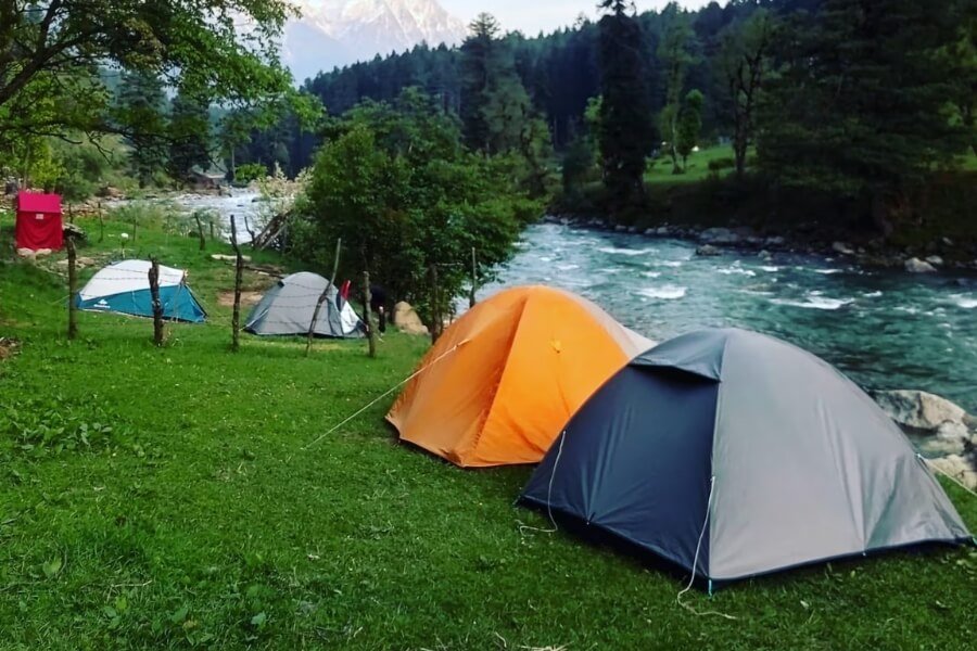 camping in pahalgam