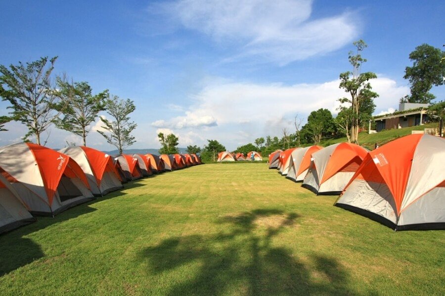 Camping in kashmir