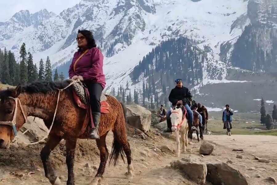 _Pony Ride to Thajiwas Glacier