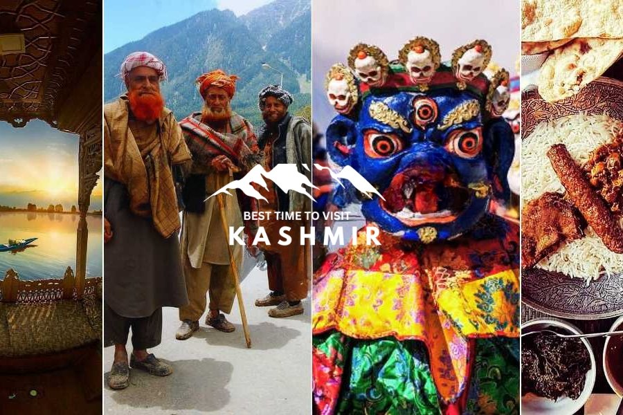 Kashmir famous for its cultural heritage and traditions