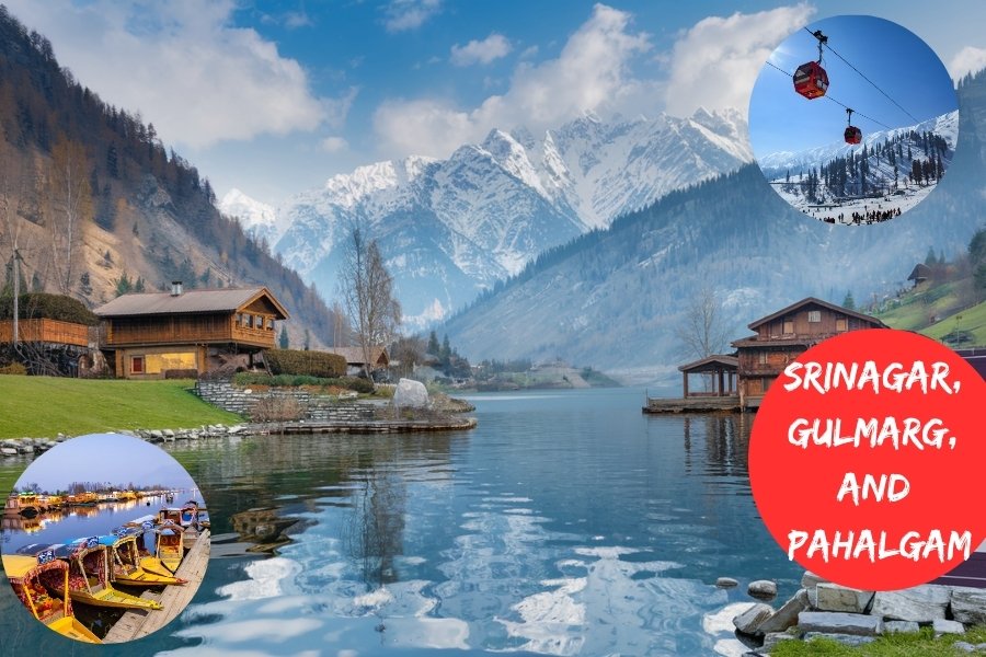 Kashmir itinerary 5 days including Srinagar, Gulmarg, and Pahalgam 