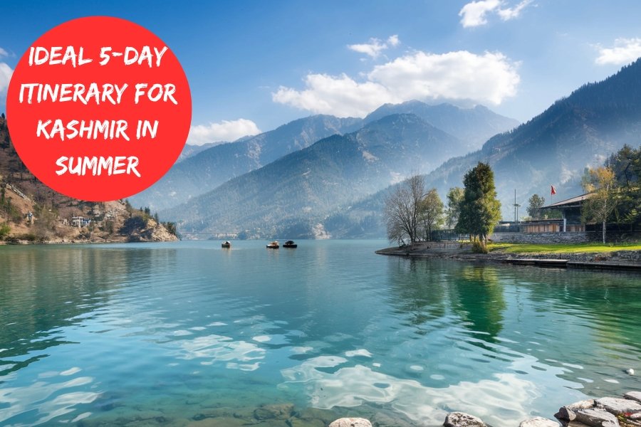 Kashmir itinerary 5 days including Srinagar, Gulmarg, and Pahalgam